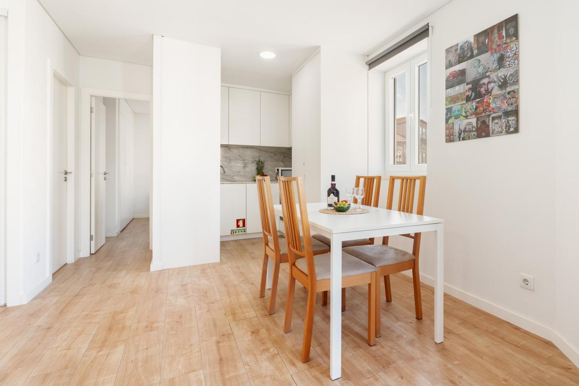 Appartamento Host Wise - Flat W Free Private Parking - Bright & Cozy OOporto Esterno foto